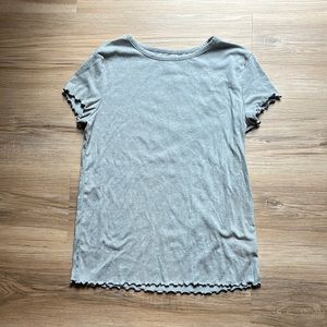 Lettuce cut art class kids baby tee heather grey